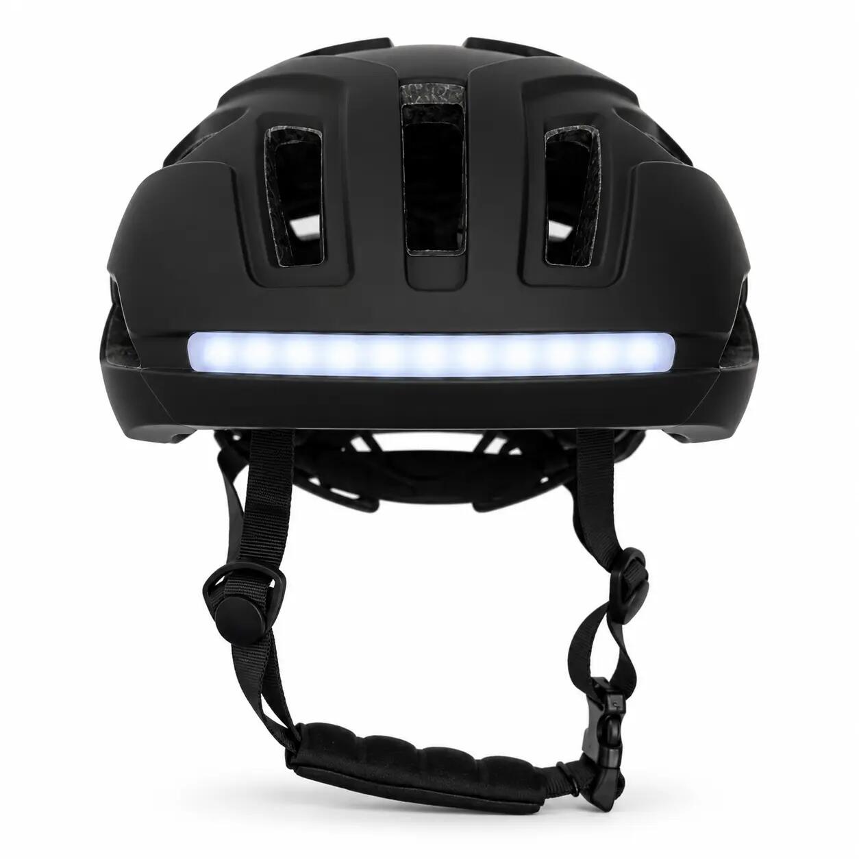 Fahrradhelm Signal Blinkern Smart-Helm mit LED-Beleuchtung Schwarz 6/9