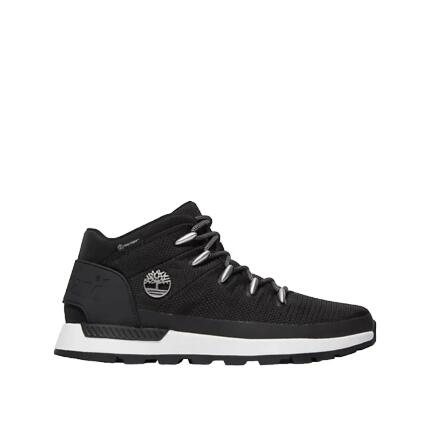 Bottes de randonnée homme - Cuir et textile - Sprint Trekker Mid Mesh - Noir