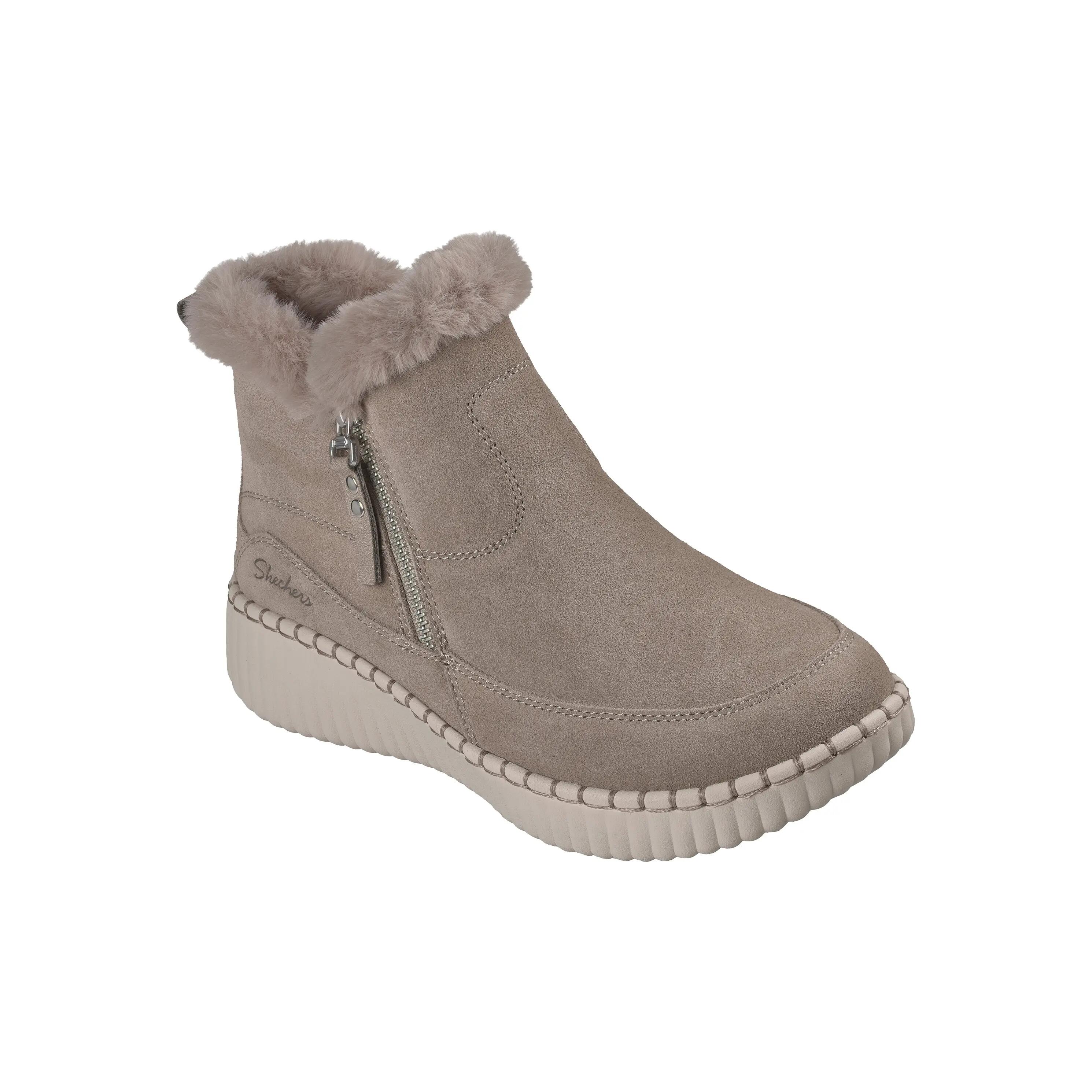 Wilshire Blvd - Fresh Zip Taupe | Botín Mujer Skechers 5/7