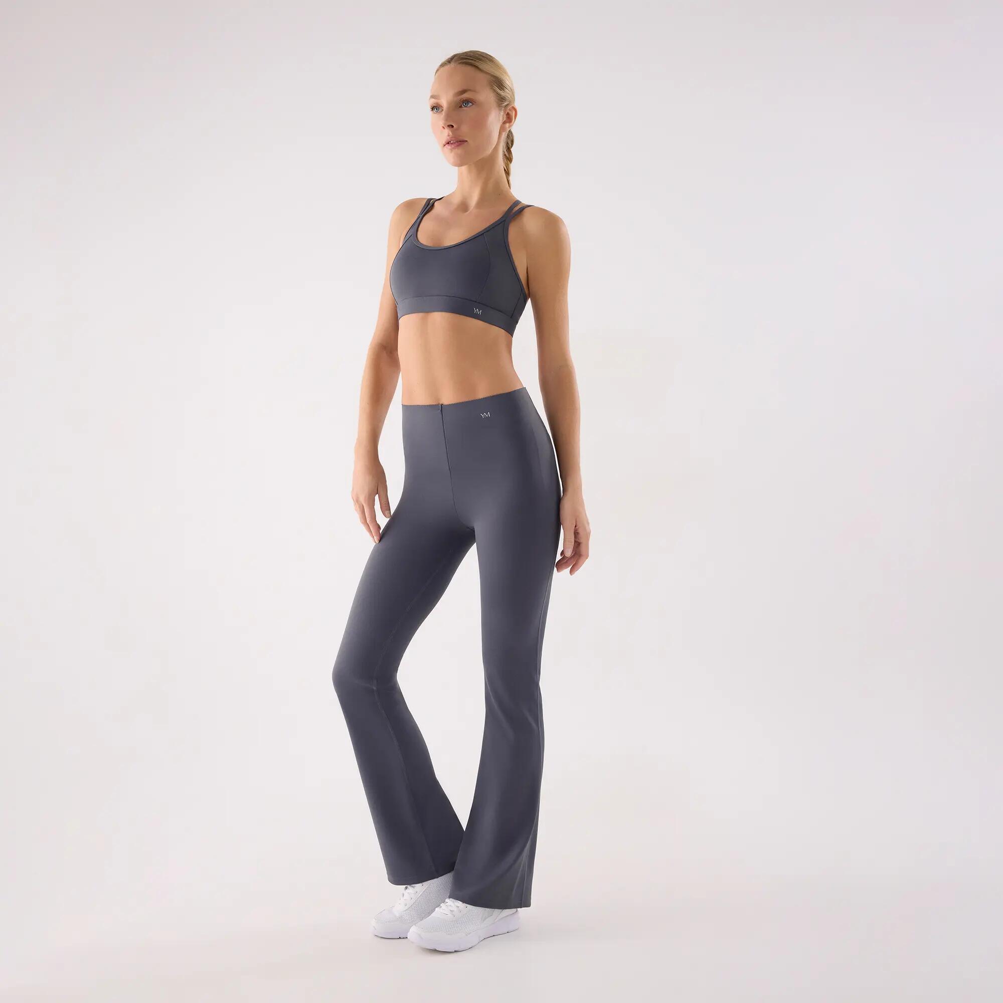 Leggings deportivos largos acampanados Compressive 3/6