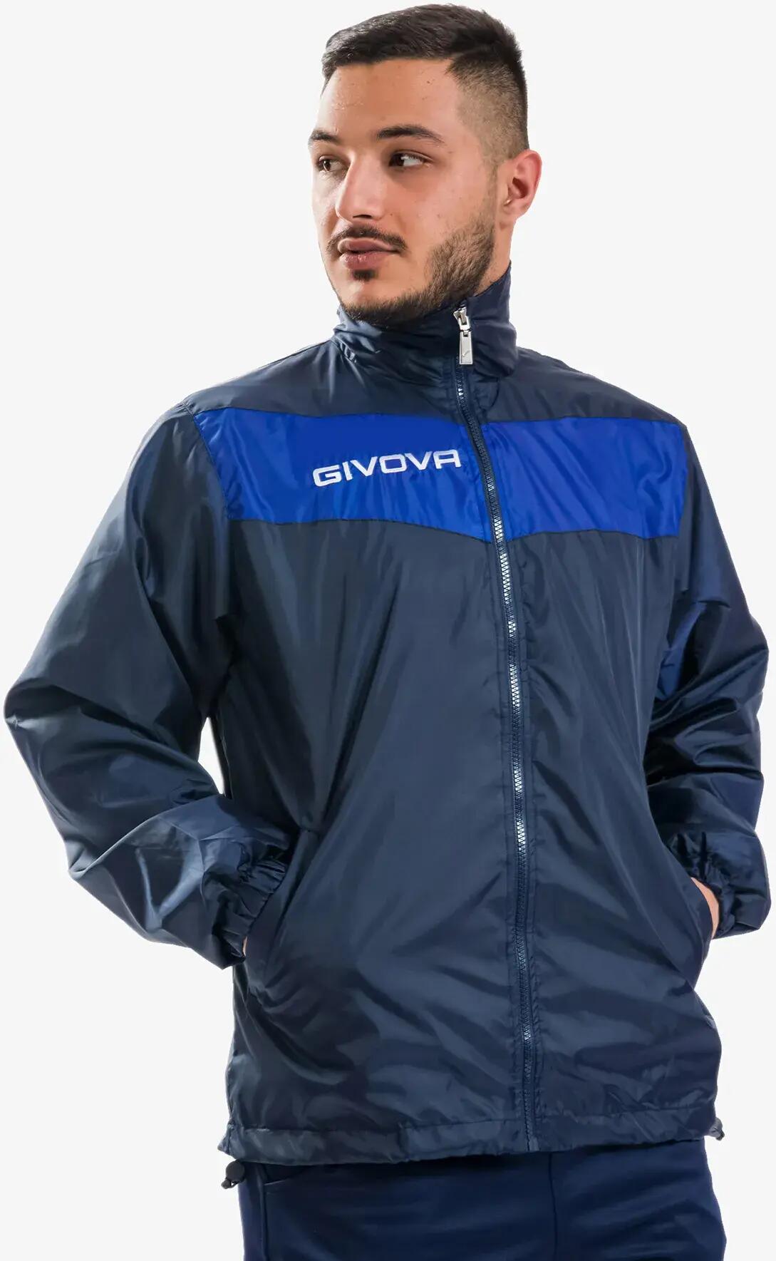Sportkabát Givova Rain Blue-azzuro Blue 2/2