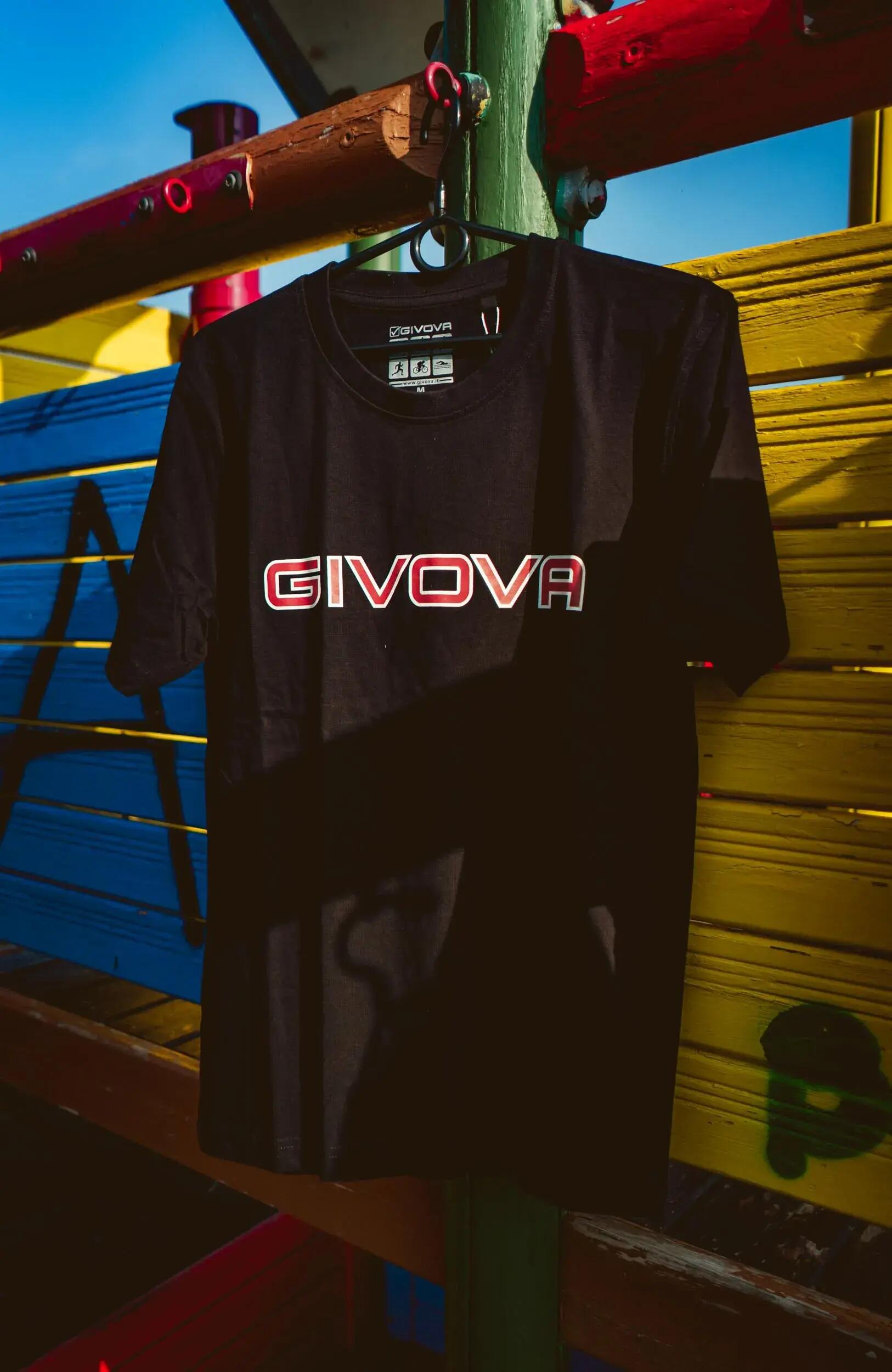 Givova Spot Black pamut póló 5/5