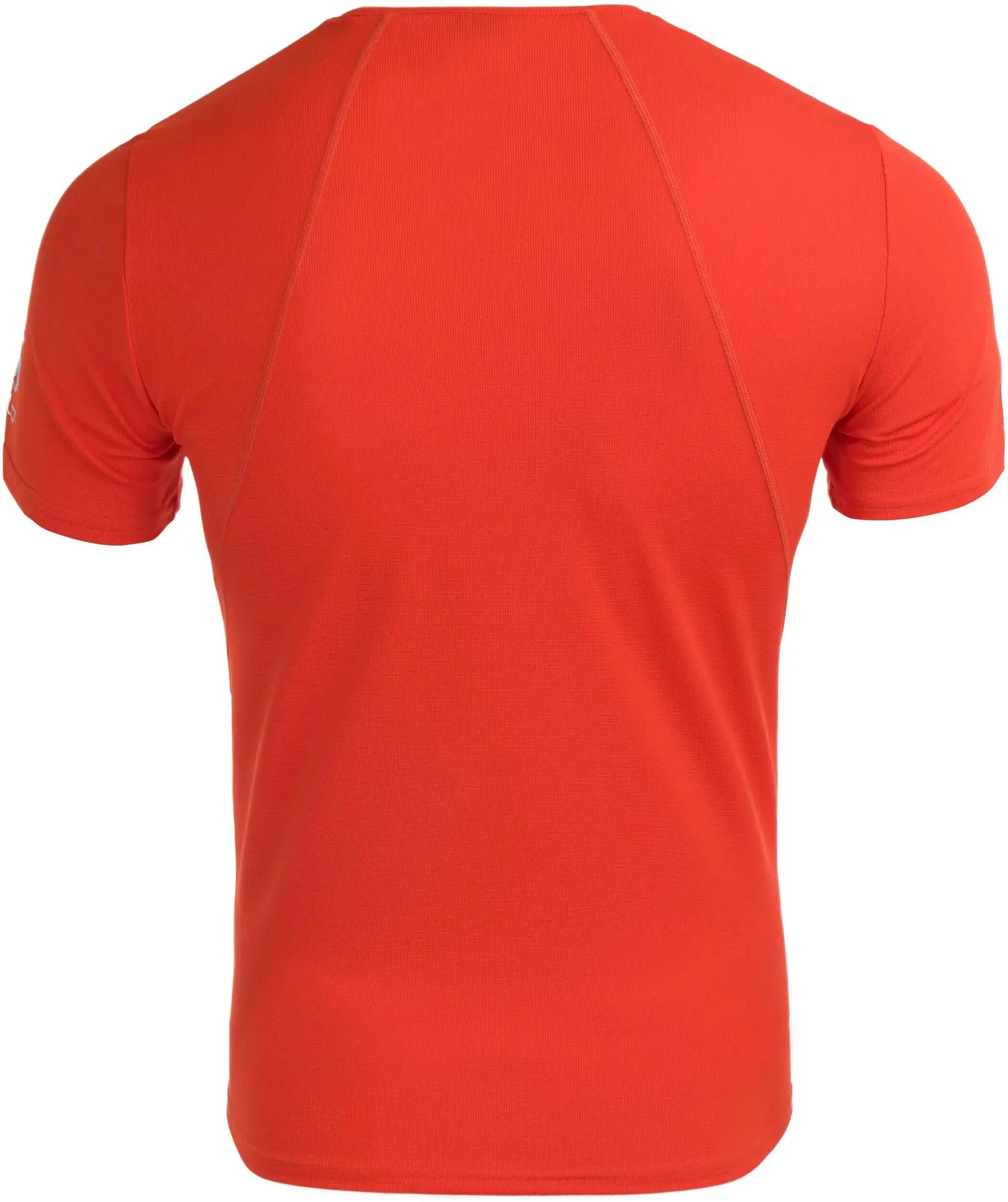 Heren T-shirt Odlo Ronde Hals Imperium Oranje 2/2