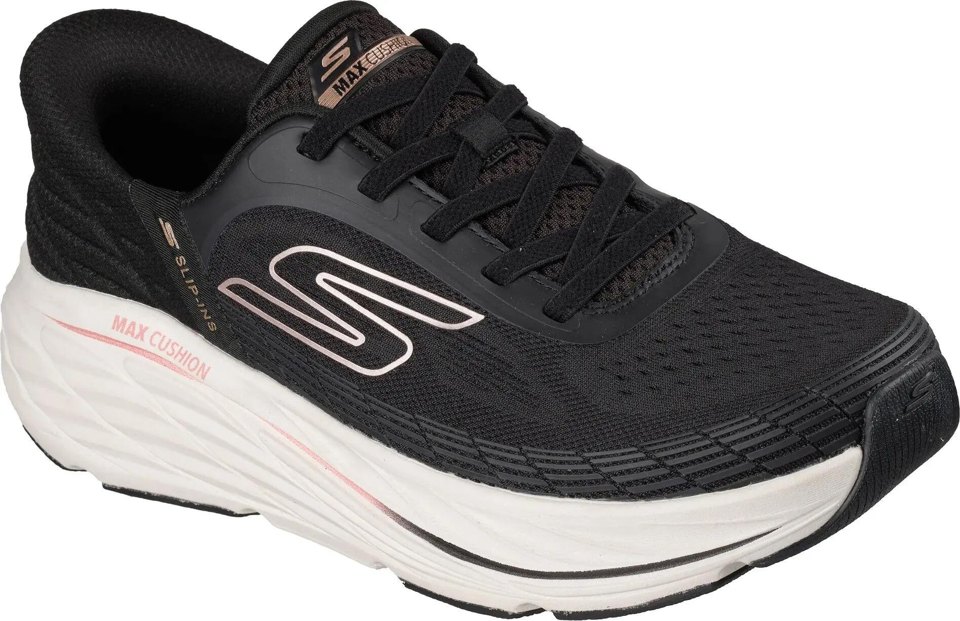 Chaussures Running Skechers Slip-ins Max Cushioning Elite 3 Lenara Noir/Rose Fem 5/5