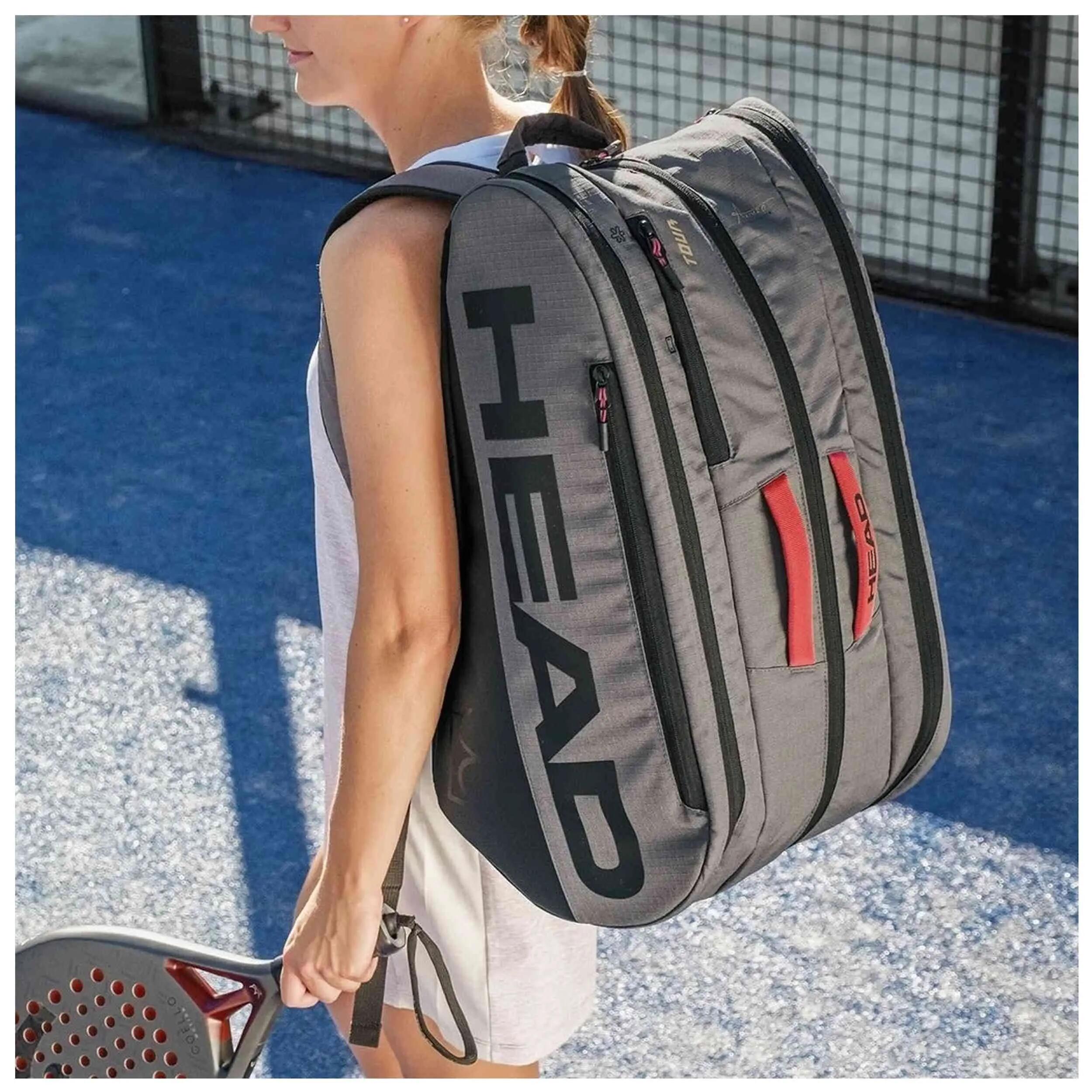 Bolsa padel Head Coello Tour L Cinzento Escuro 2026 4/6