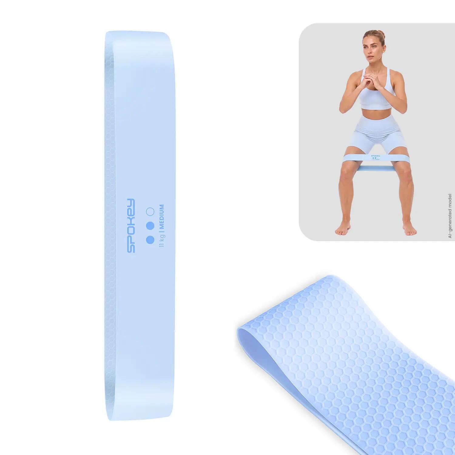 Guma treningowa oporowa z antypoślizgową strukturą Spokey Juicy Medium 1/5