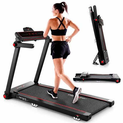 Tapis de course pliable - prémonté - peu encombrant - 16 km/h TM 750S