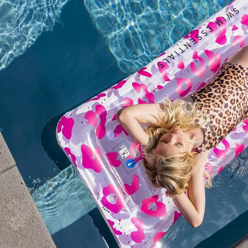 Swim Essentials Luftmatratze Luxury Neon Leopard 177 x 67 cm 4/5