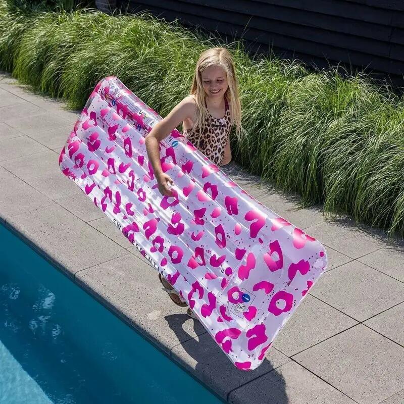 Swim Essentials Luftmatratze Luxury Neon Leopard 177 x 67 cm 3/5