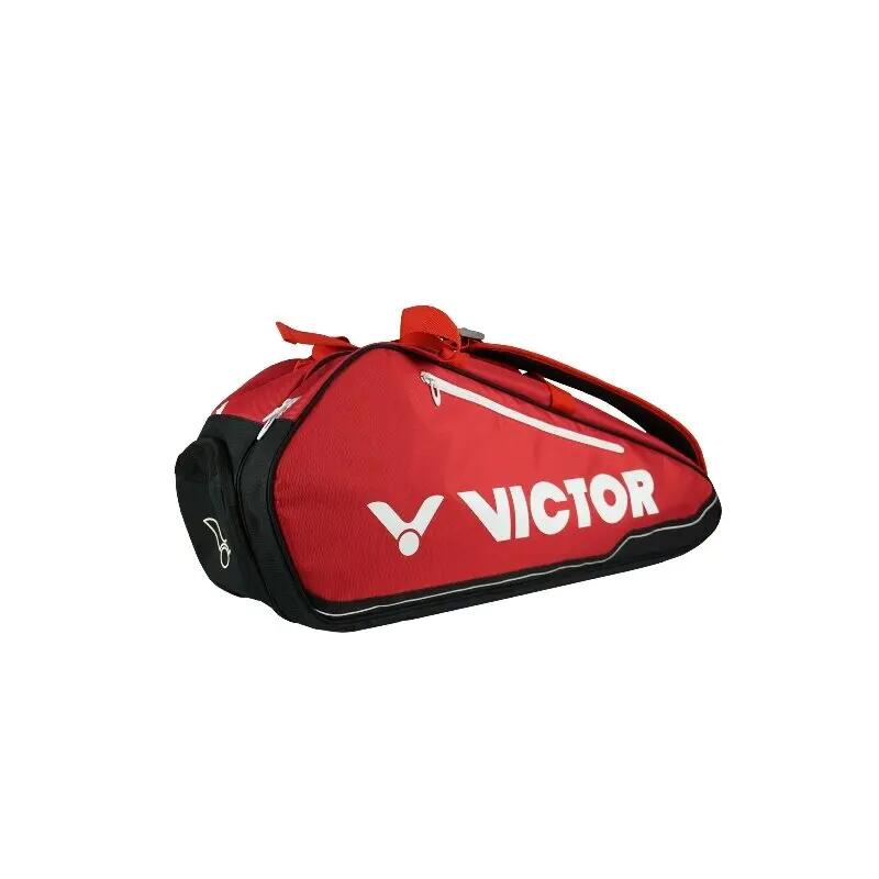 Victor Doublethermobag 9115 B Badminton Racket Bag Red Dual Thermal Compartments
