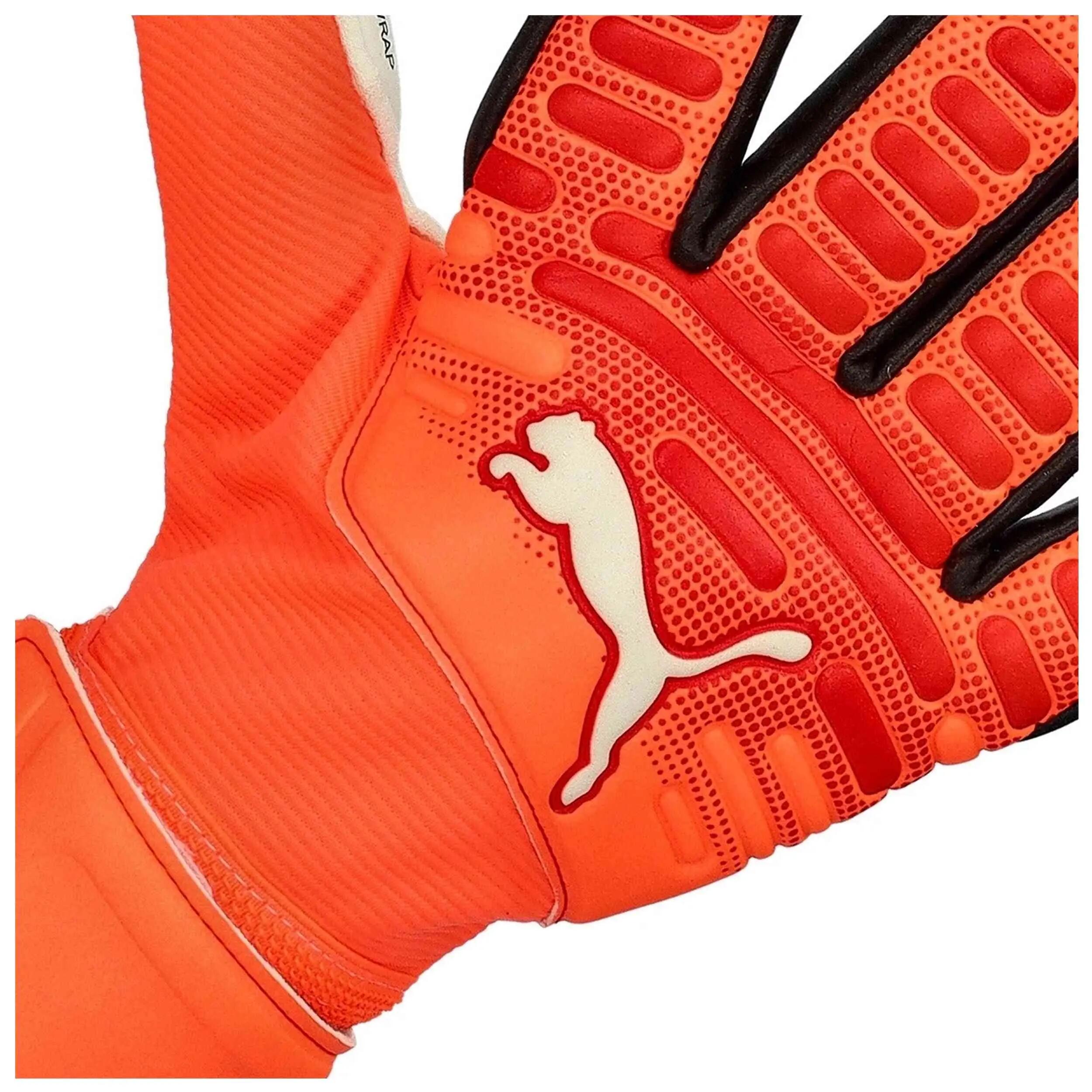 Guanti da calcio Puma modello Future Match NC "Glowing Red-PUMA R" per unisex 5/5