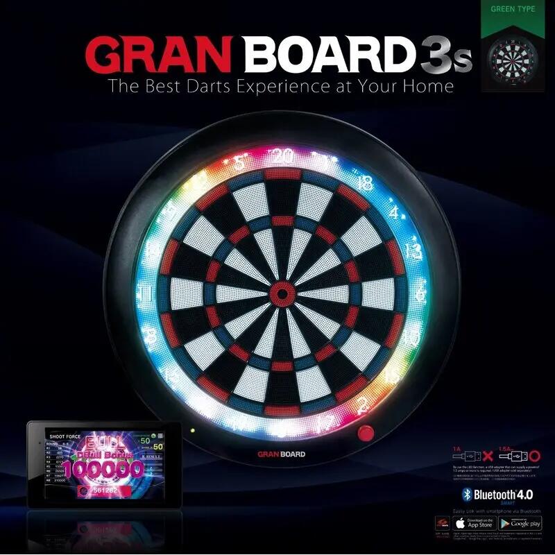 Diana Electrónica GranBoard3S Green Aro Americano Con Juego On Line 4/7