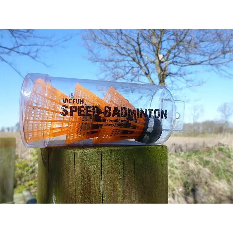 Zestaw lotek do speed badmintona - 3 szt - VICFUN 2/3