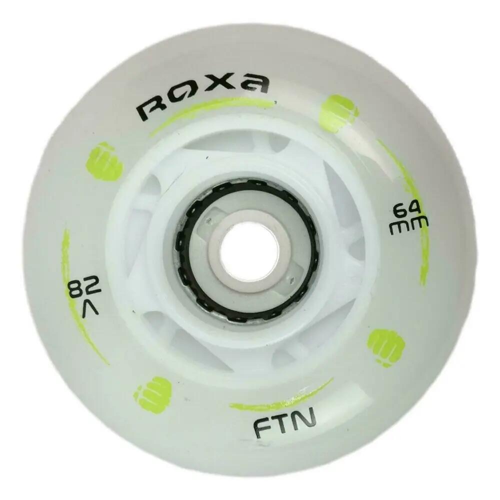 Set 4 x Roți Role Roxa 64 mm 82A Led/White