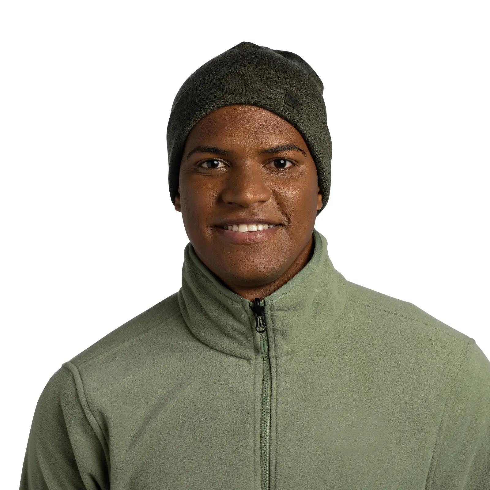 Gorro Merino Heavyweight Unisex Buff Marrón ÚNICA 4/7
