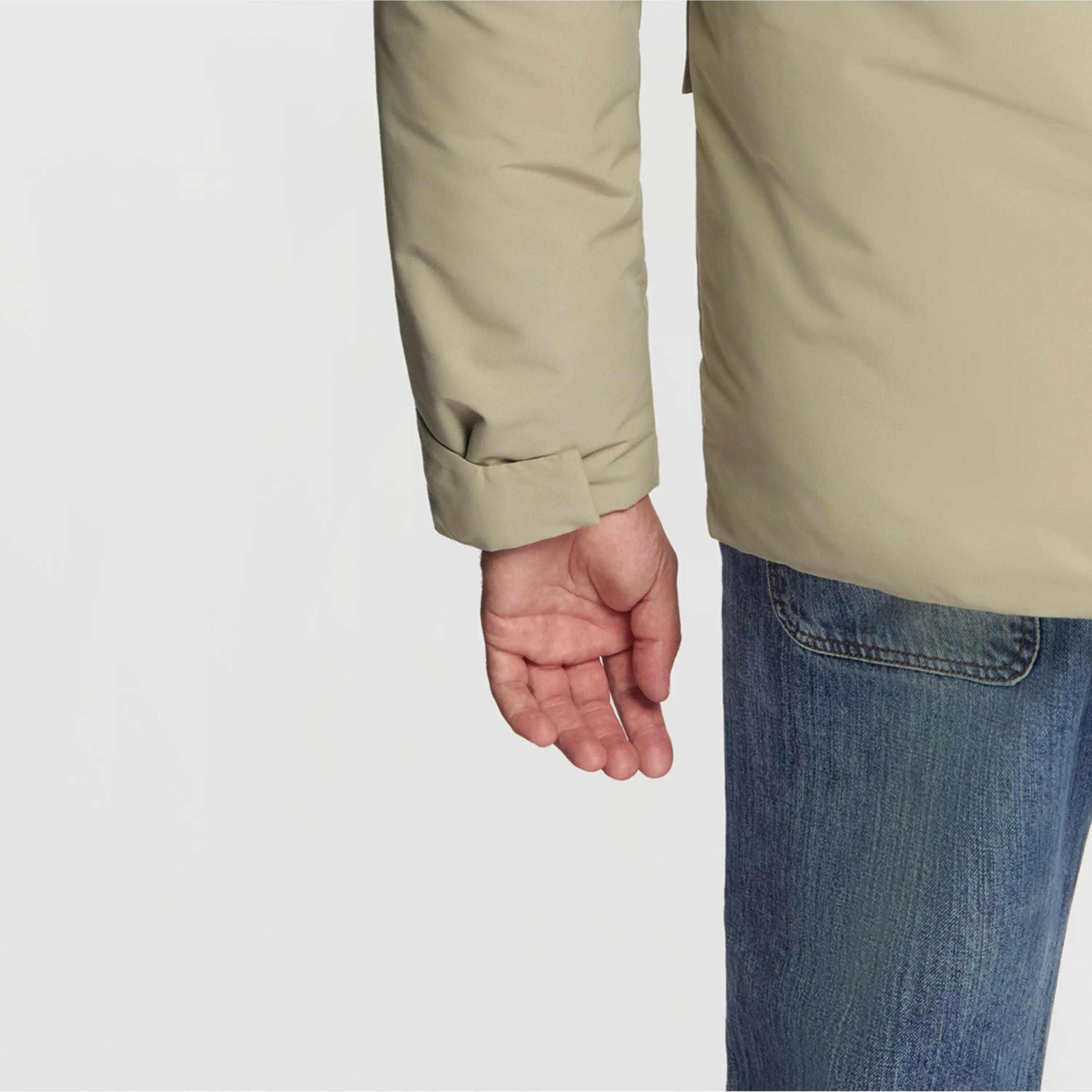 Sune Homme - Veste d'hiver Hardshell - Imperméable - Marron clair 3/7