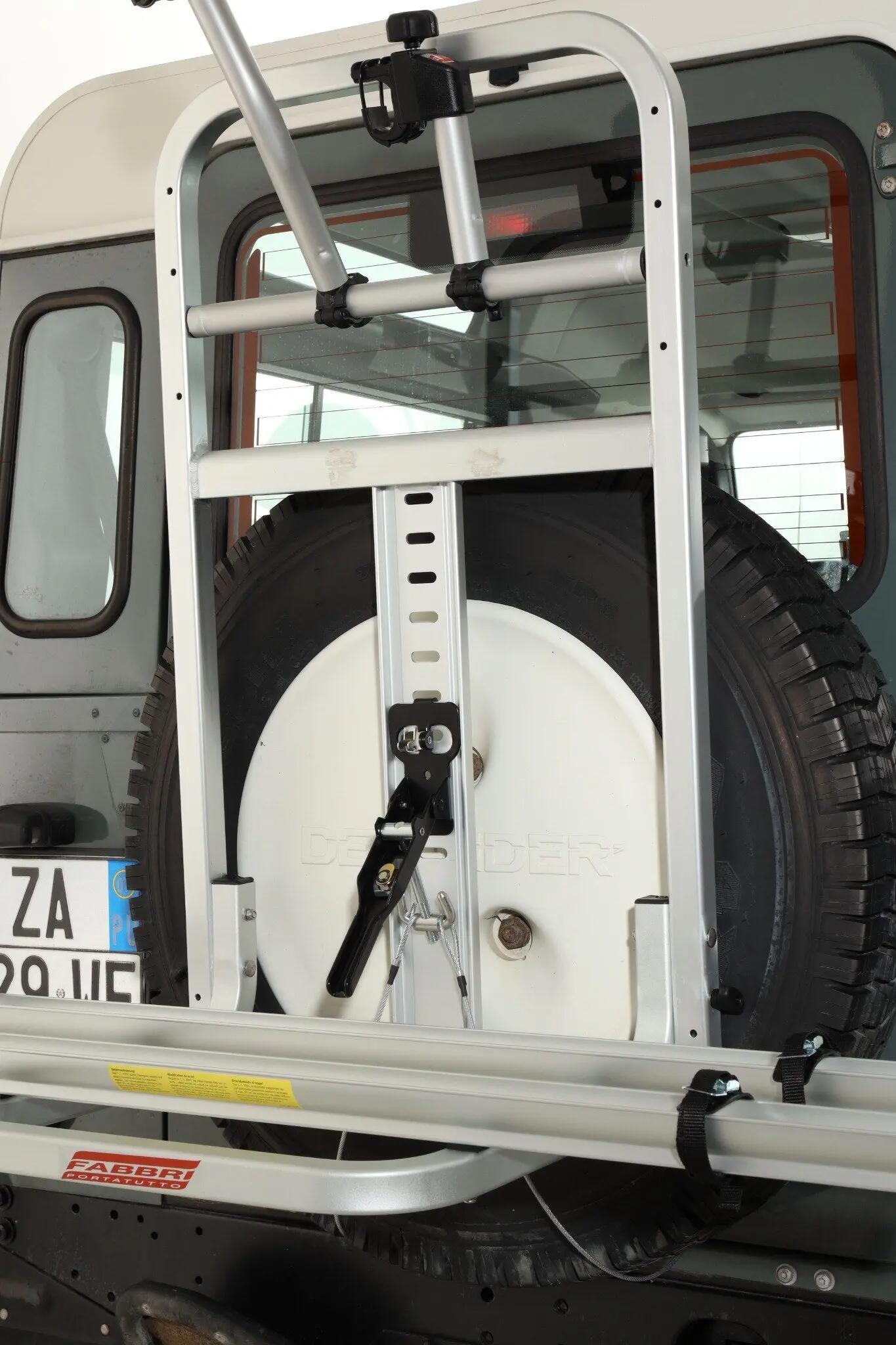 GRINGO BICI Fahrradträger für Reserverad für Geländewagen und Pickups - FABBRI 3/5