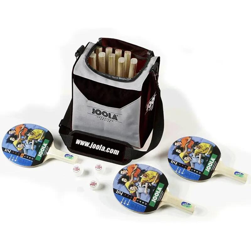 Table tennis bag set with 14 rackets and 30 training balls Joola