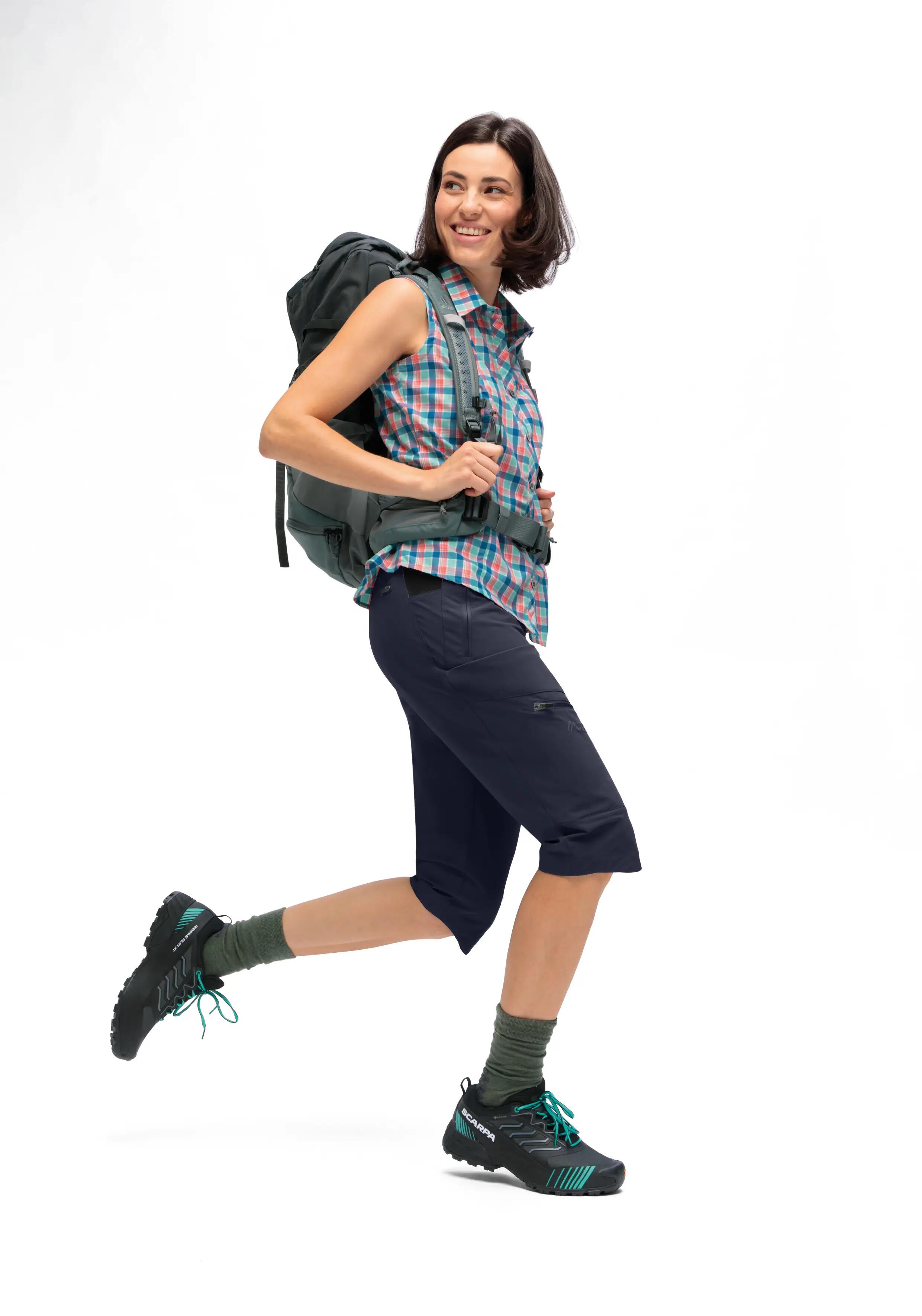 Pantaloni da trekking slim donna Maier Sports Capri Vario 6/6