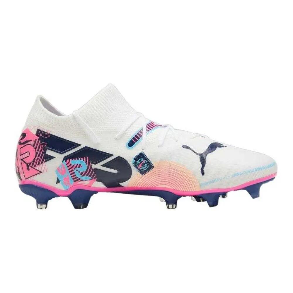 Heren Future 7 Match FG/AG Voetbalschoenen (Wit/multikleurig) 3/5