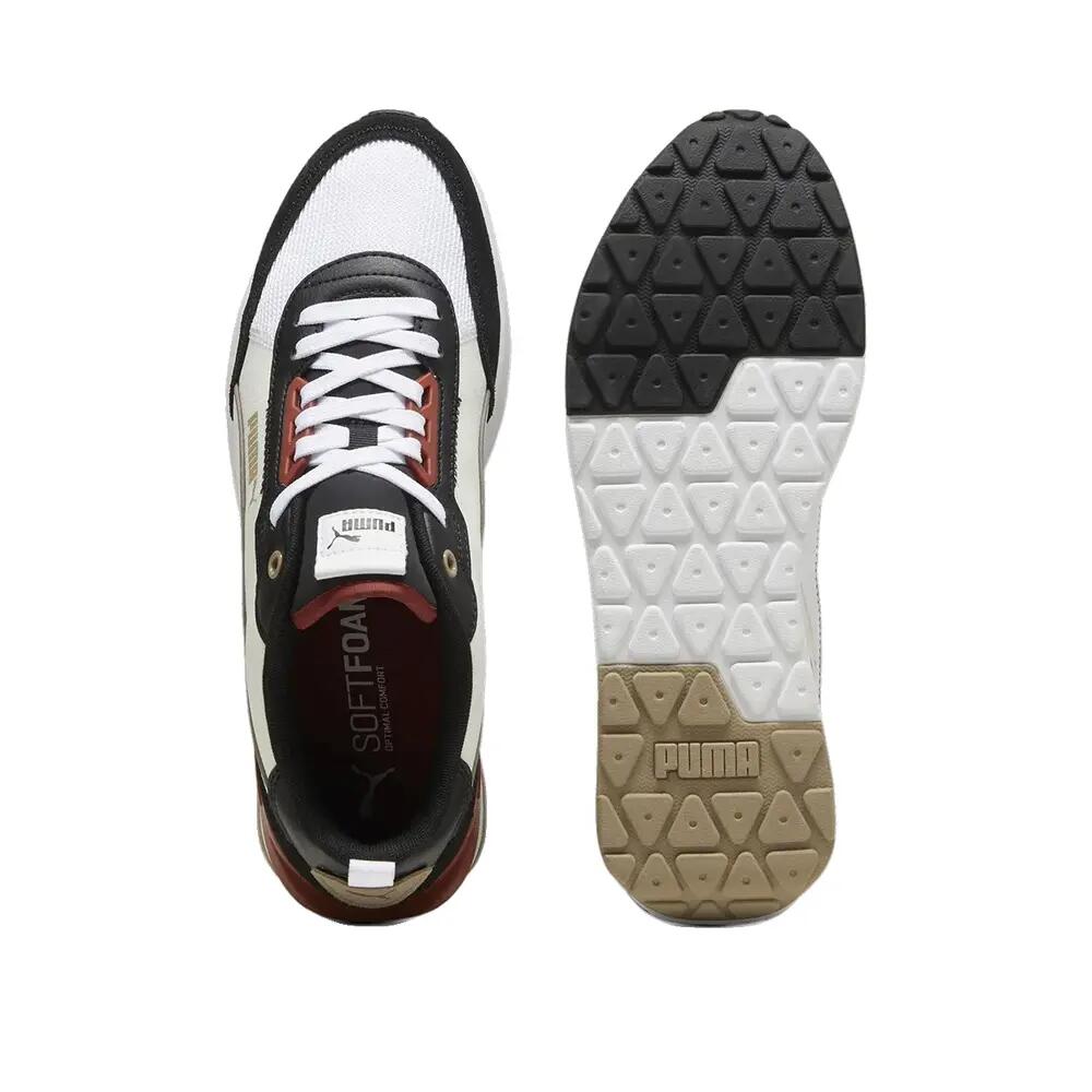 PUMA R22 Schoenen Zwart/Wit 2/6