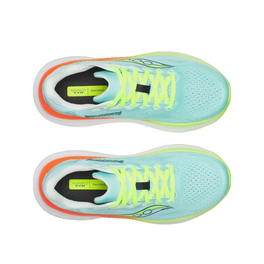 Zapatillas de correr Saucony Guide 19 Azul/Naranja/Amarillo 5/6