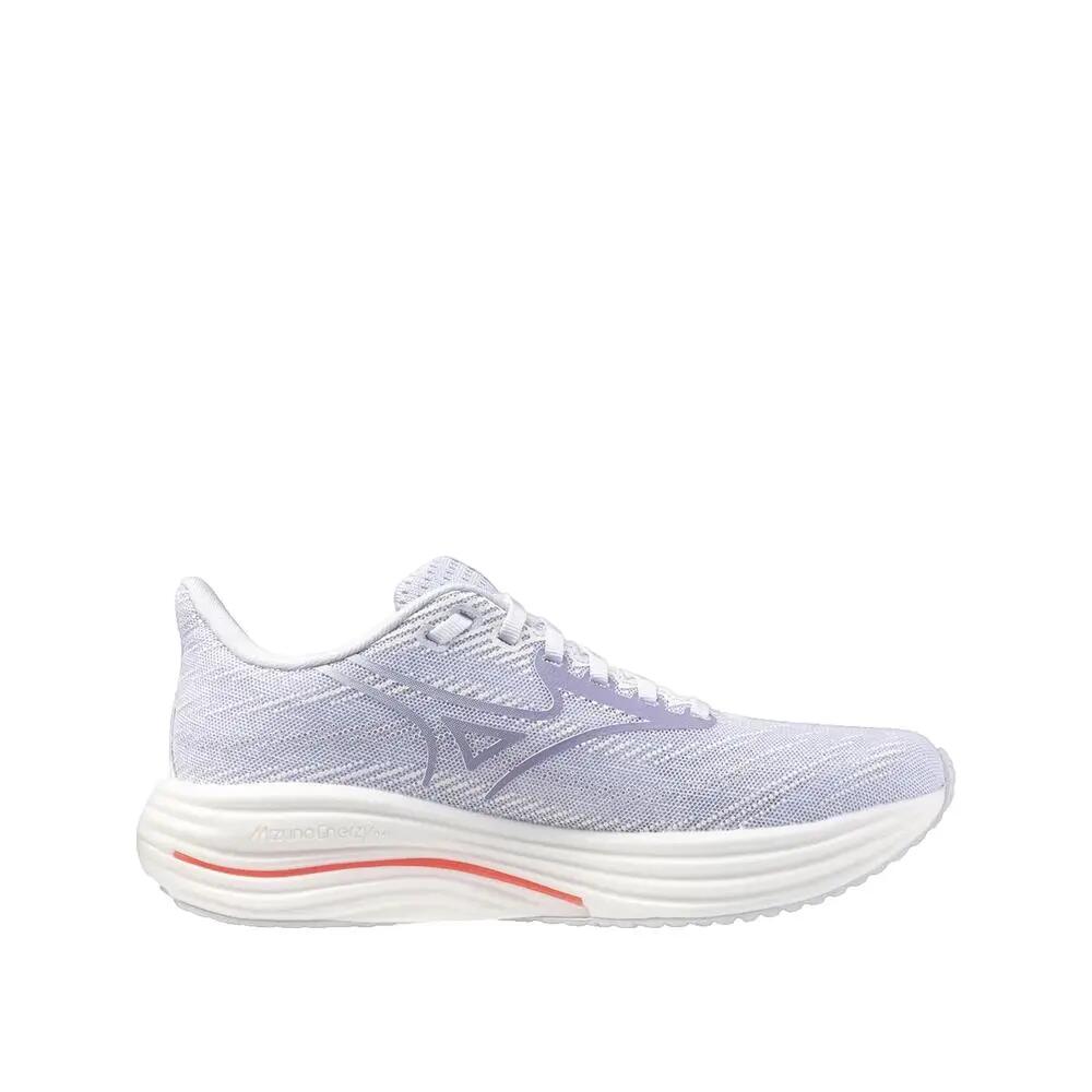 Buty do biegania Mizuno Wave Rider 29 Białe/Icelandic Blue/Striking Coral 6/10