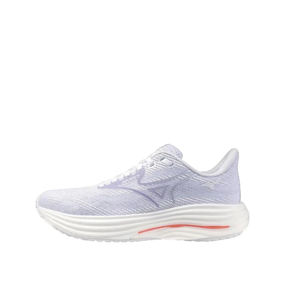 Buty do biegania Mizuno Wave Rider 29 Białe/Icelandic Blue/Striking Coral 3/10