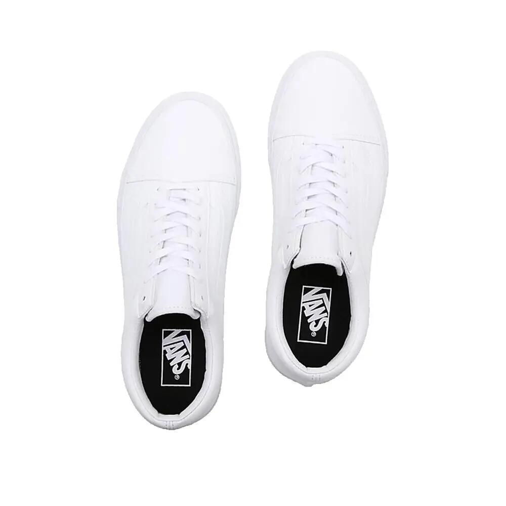Chaussures Vans Old Skool Blanches 3/3