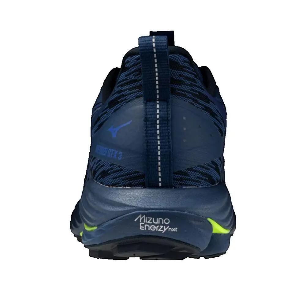 Sapatos de trail Mizuno Wave Rider GTX 3 Azul 4/7