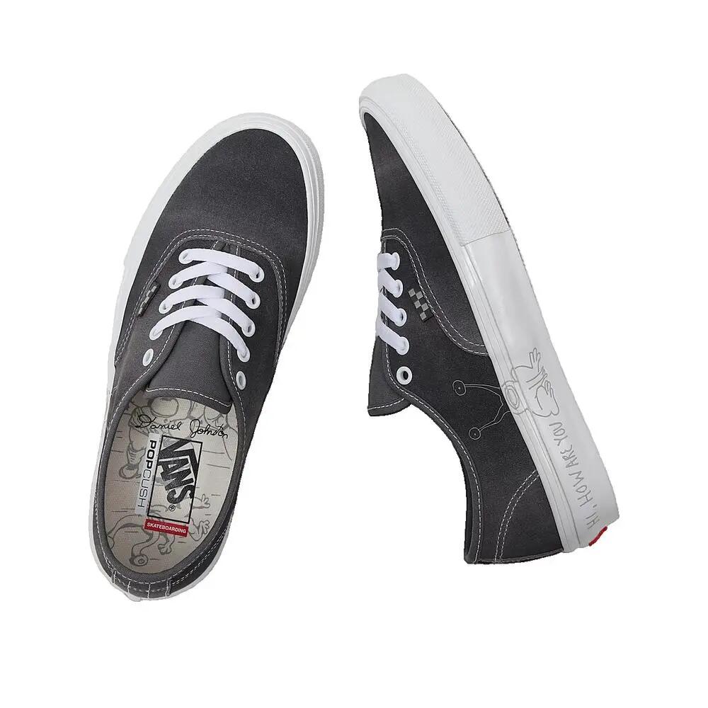 Schuhe Vans Daniel Johnston Skate Authentic Grau 3/3