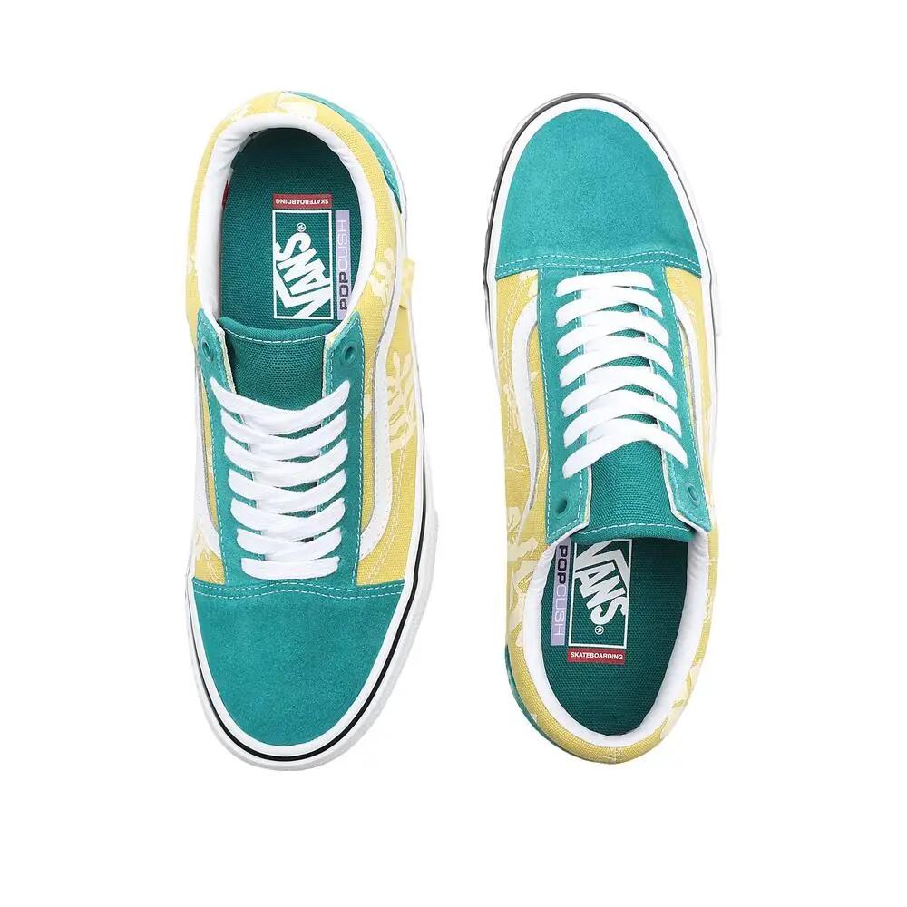 Vans Old Skool Aloha Beige/Bleu 2/3