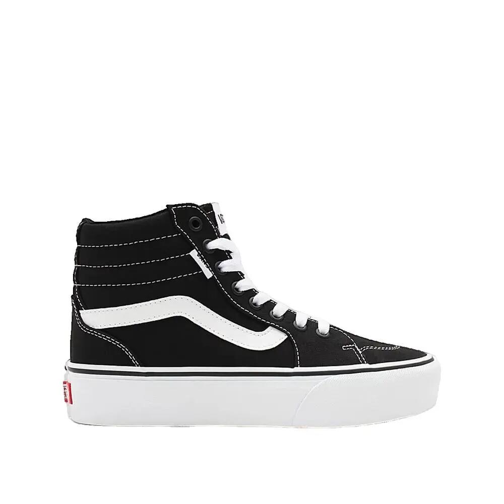Zapatillas Vans Filmore Hi Platform Negro/Blanco 1/3