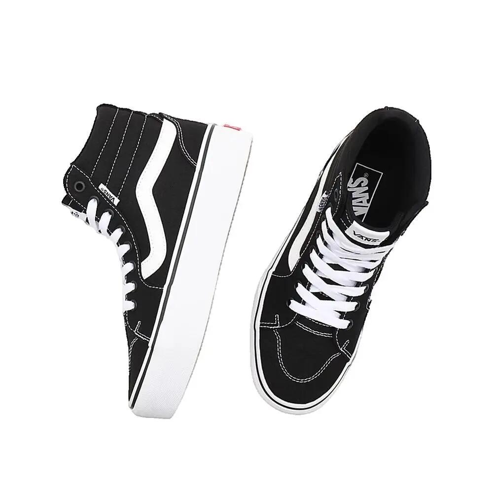 Zapatillas Vans Filmore Hi Platform Negro/Blanco 3/3
