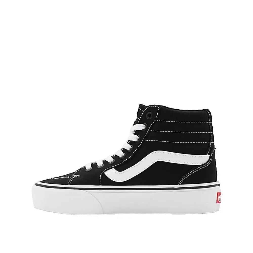 Zapatillas Vans Filmore Hi Platform Negro/Blanco 2/3