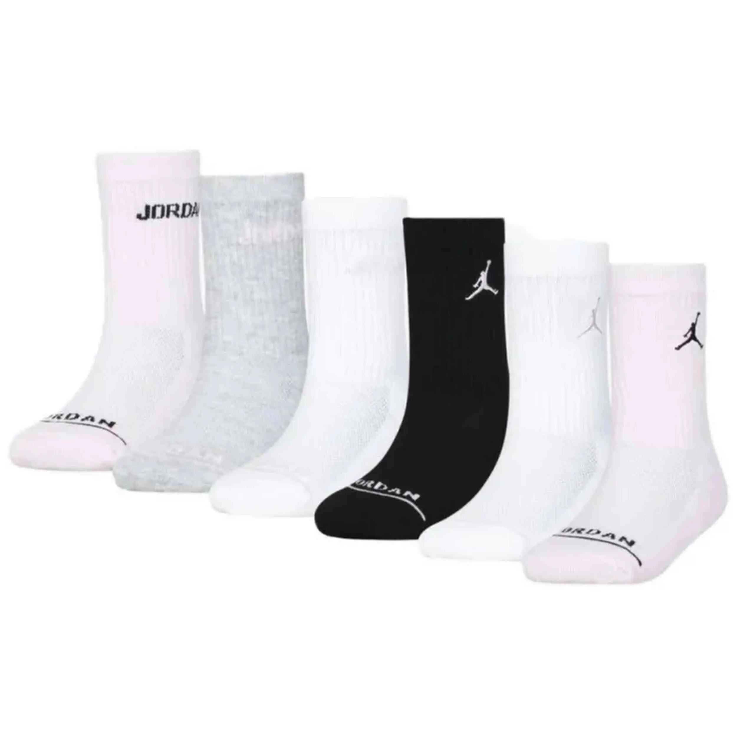 Jordanien Socken Jordan Jhg Mädchen Crew Mädchen rosa Pack 5/5