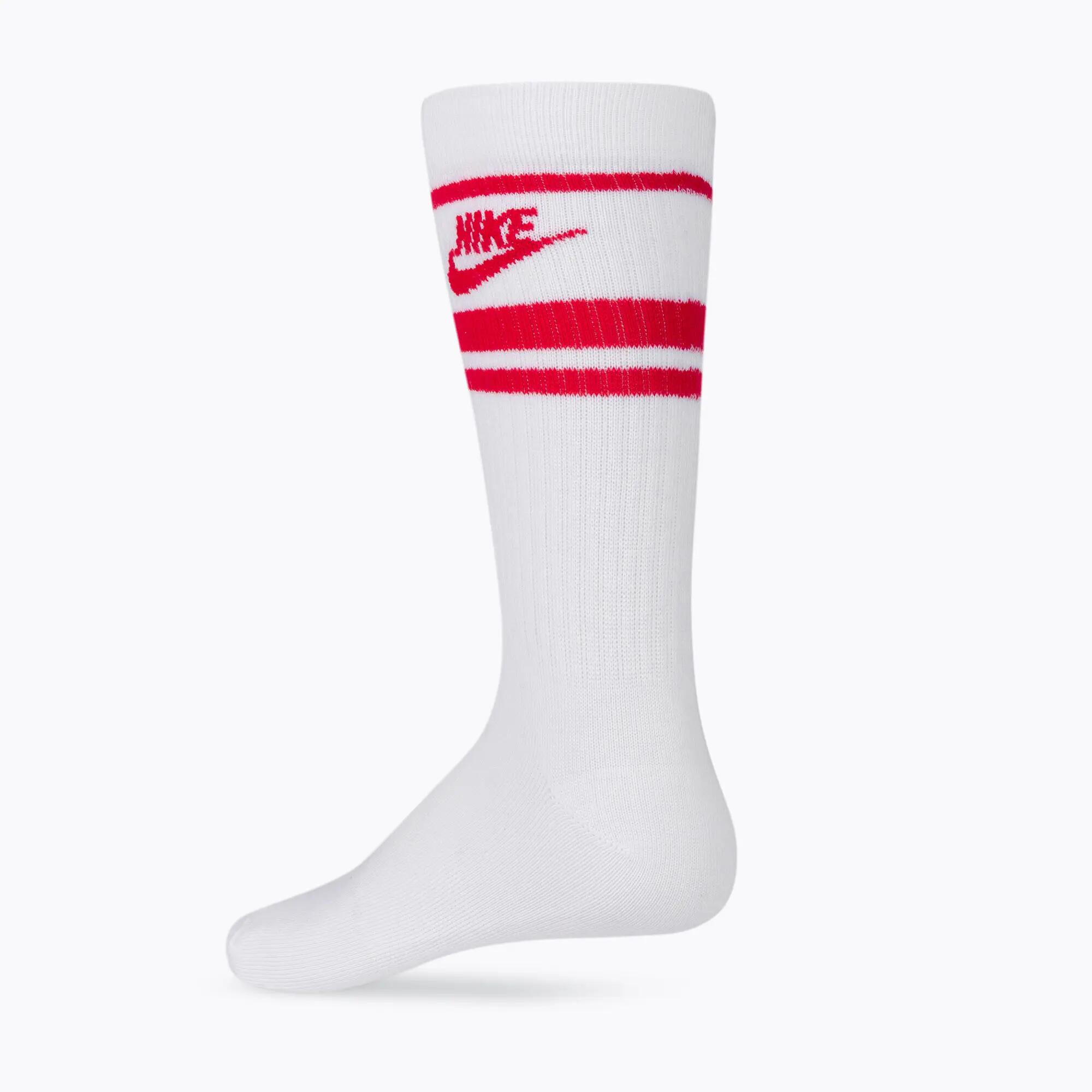 Socken Unisex 3er Pack-U NK CREW NSW ESSENTIAL STRIPE 3/7