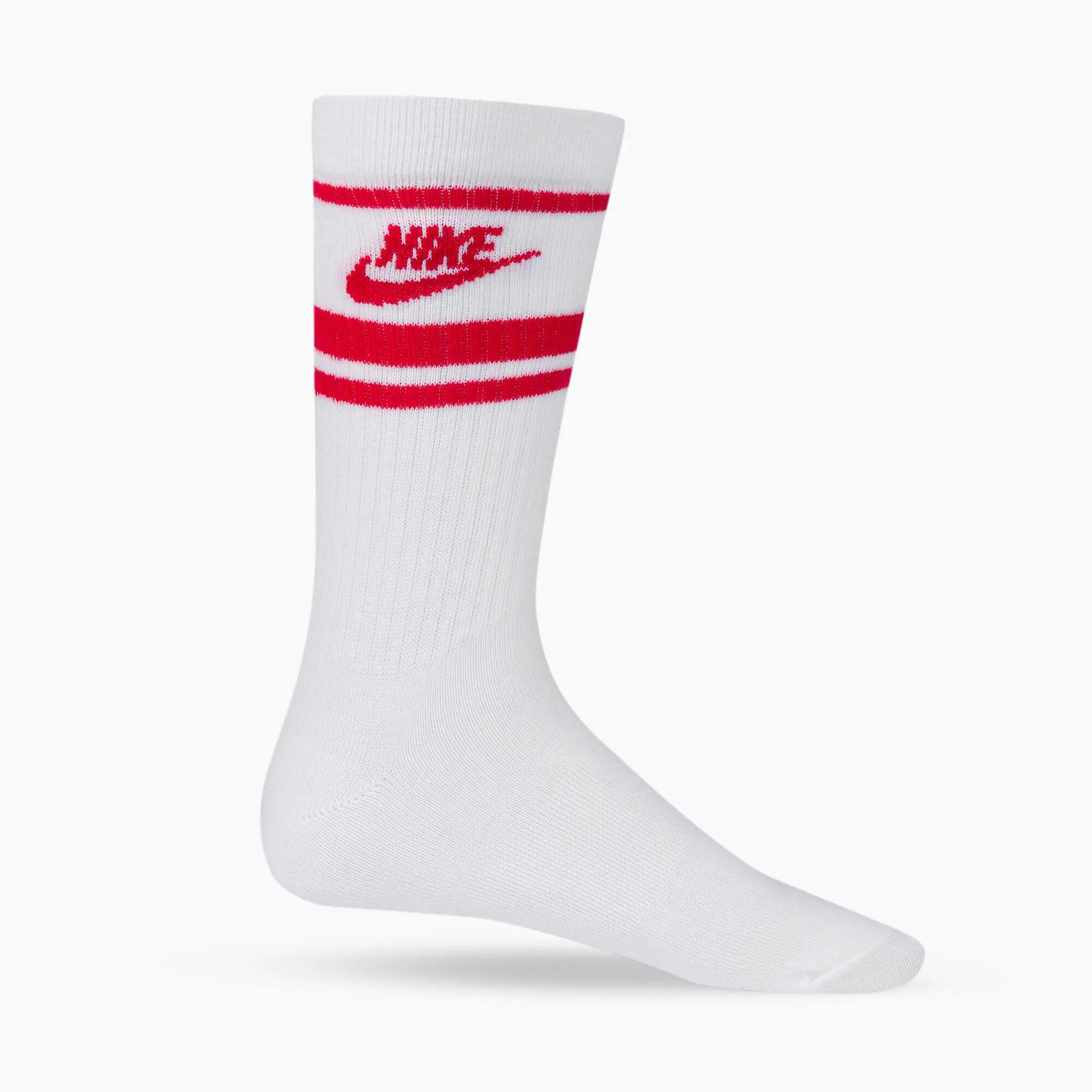 Socken Unisex 3er Pack-U NK CREW NSW ESSENTIAL STRIPE 2/7
