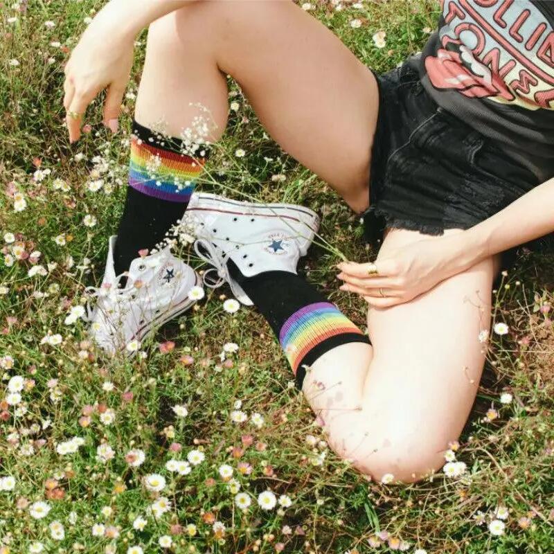Socken American Socks Rainbow Pride schwarz 7/7