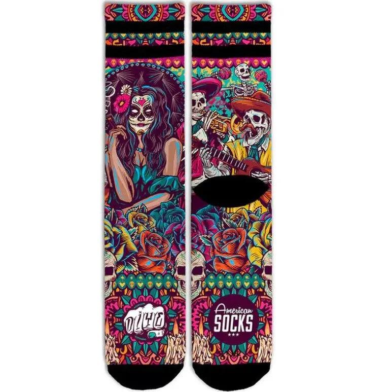 Chaussettes américaines Dia de los Muertos 3/7