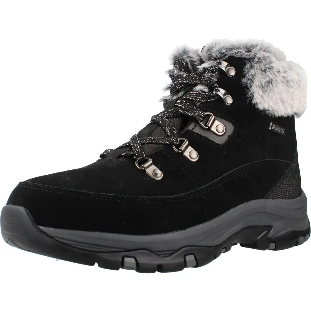 Ботуши Skechers Trego Snow Worries, Черен, Жени