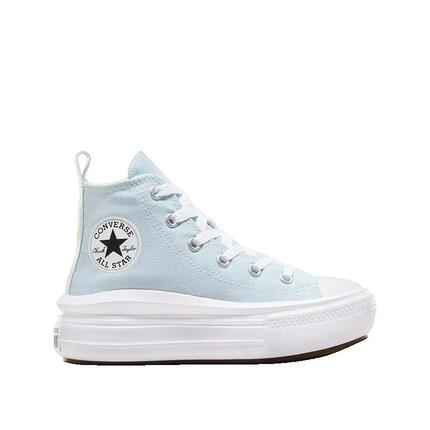 Zapatilla para Niña Converse All star move plataform Azul
