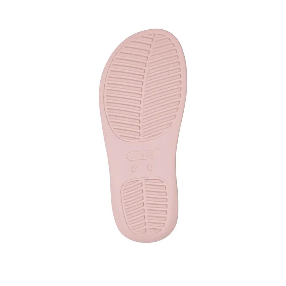 Tongs Crocs Getaway Triangle Rose 6/6