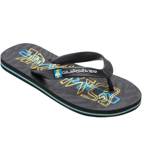 Tongs Quiksilver modèle AQBL100558-KVJ5 pour unisexe enfants