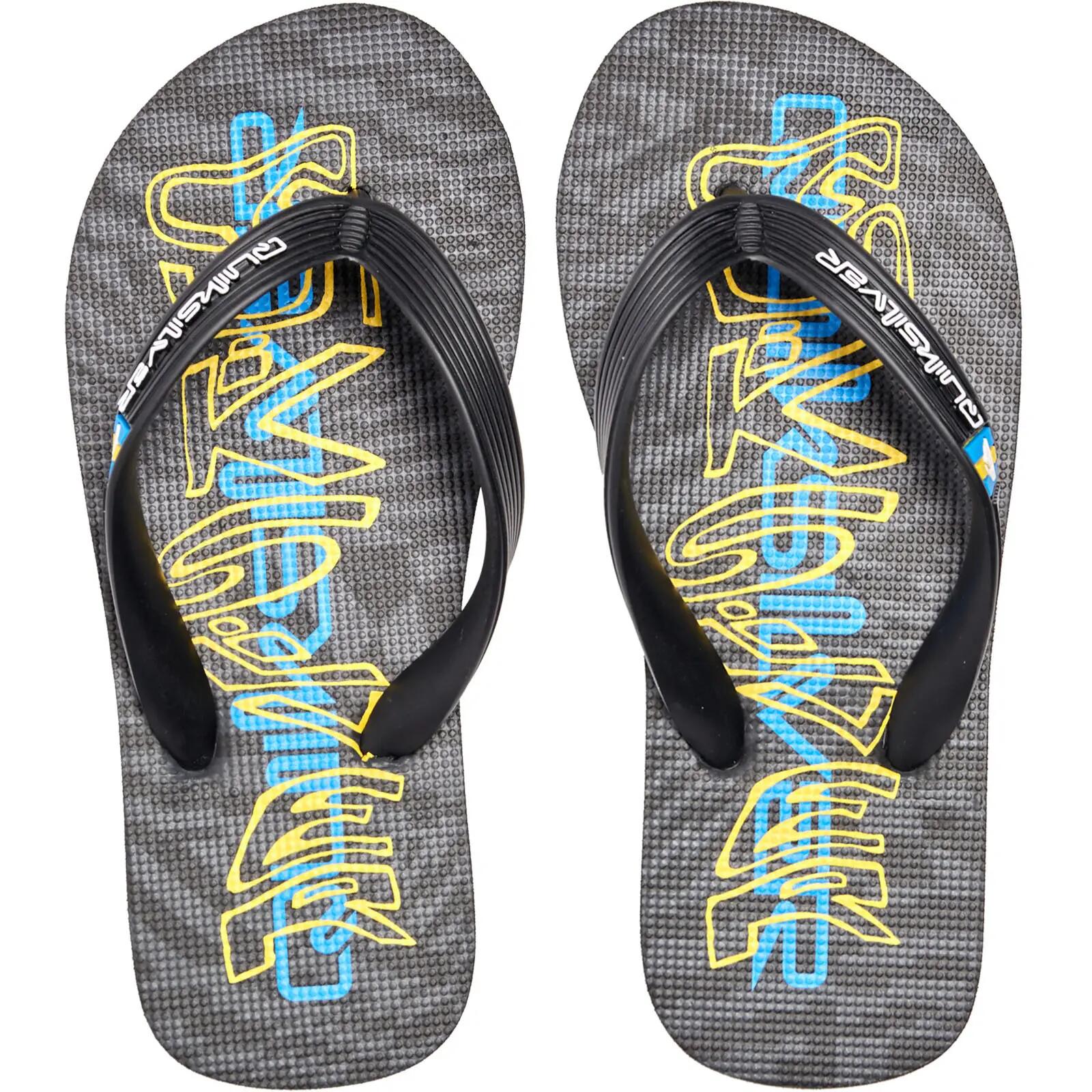 Chinelos Quiksilver modelo AQBL100558-KVJ5 para crianças unissex 2/5