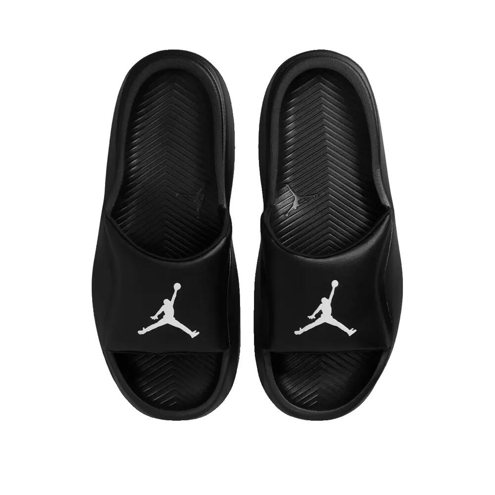 Sandalias Jordan Franchise Negro/Blanco 6/8