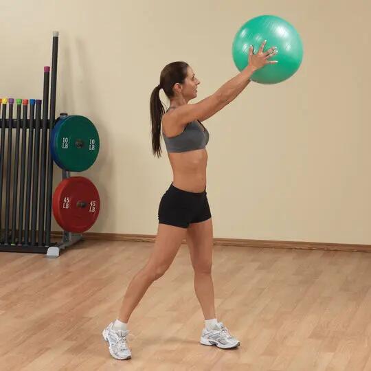 Stability ball BSTSB75 voor fitness en krachttraining 9/10