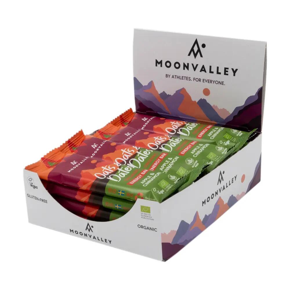 Moonvalley Barretta Energetica Avena e Datteri Mela Cannella 50g 2/4