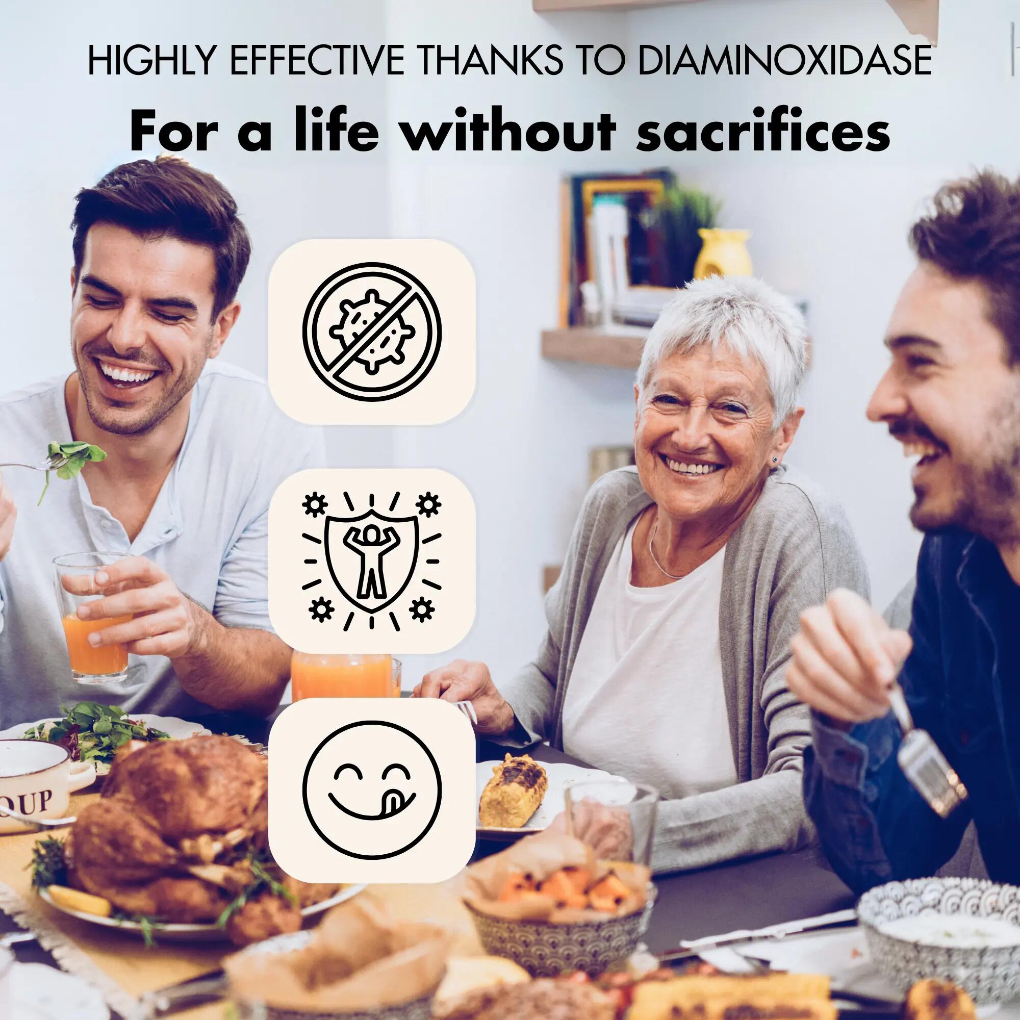 Capsule vegane di DAO diammino ossidasi 6/10