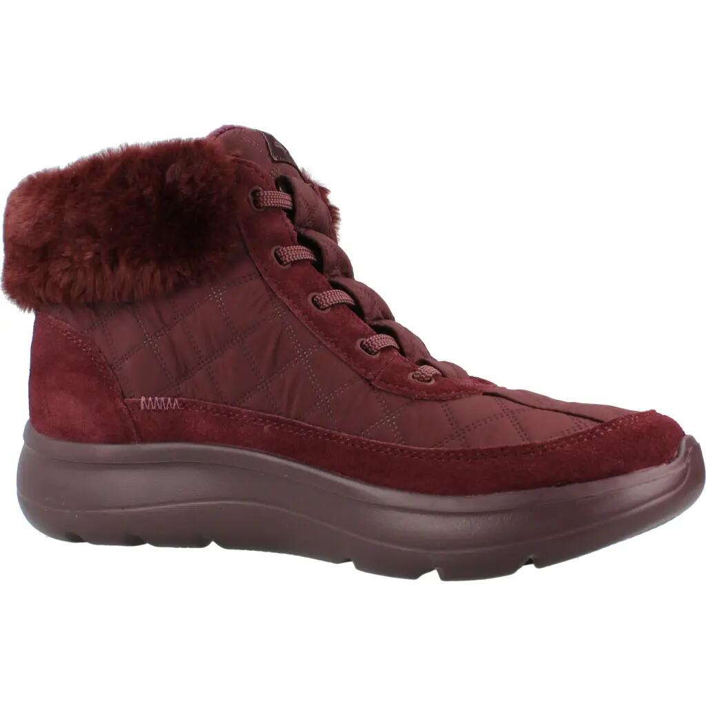 Botines Planos Mujer Skechers On-the-go Encore - Cozy Fit Me Burdeos 5/5